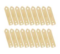 HINTRMENT 20pcs Copper Anode Sheet for Fruit Battery Scientific Experiments, Reusable Electroplating Copper Plates with Enhanced Conductivity, for Classroom and Lab Science Projects