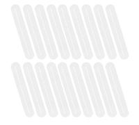 HINTRMENT 20pcs Heat Shield Templates for Hair Extensions 30-hole Multi-hole Plastic Glue Protector Spacer for Reliable and Reusable Fusion Extension Tools Suitable for Natural Hair