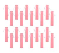 HINTRMENT 20pcs Pink Drawstring Pen Bags Portable Lint Material Pouches Useful to Keep Stationery Organised, for Travel and Packaging