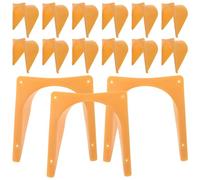 HINTRMENT 20pcs Plastic Pigeon Cage Door Barrier-free Entrance for Bird Cage Convenient for Raising Homing Pigeons Sturdy and Easy to Install Bird Supplies