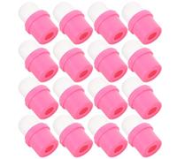 HINTRMENT 20pcs Silicone Nail Polish Remover Wrap Caps Manicure Nail Glue Remover Tool Gel Polish Soak off Silicone Beauty Accessories for Home and Salon Use