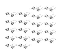 HINTRMENT 20pcs Torsion Springs for Trash Can Lid Replacement, Stainless Steel Double Leg Design with 4 Coils, 1mm Wire Diameter, 8mm Outer Diameter, 130° Angle, Suitable for Commercial