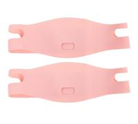 HINTRMENT 2pcs Anti-Snore Chin Strap Anti Snore Straps Ultra Breathable Elastic Cloth Mesh Fabric Breathing Correction for Sleeping Unisex Mouth Shut Support