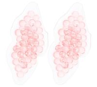 HINTRMENT 2pcs Cooling Lip Pads for Women Tpu Gel Hot Cold Compress Patch Relieves Swollen Lip and Remains Elastic When Refrigerated, for Hotel and Train Use