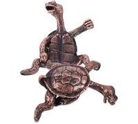 HINTRMENT 2pcs Copper Turtle Incense Holders Decorative Incense Burner with Unique Retro Style for Desktop Use Creating A Comfortable Atmosphere during Spring Festival