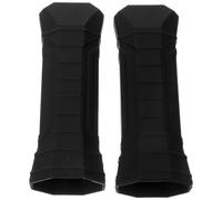 HINTRMENT 2pcs Grip Wrap Grip Band Silicone Sleeve Timeless Design Anti-slip Soft Comfortable Racquet Handle Protector for Paddle Replacement Upgrade Component