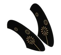 HINTRMENT 2pcs Ukulele Protective Pickguard Anti-scratch Guard Smooth Surface Versatile Design for Ukulele Adults Accessories