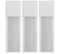 HINTRMENT 3Pcs 50Ml Airless Pump Containers Travel Bottles with Pump and Press Bottle Features Compact Refillable Lotion for Cosmetics and Party Use Compatible with Drunk Elephant Shampoo