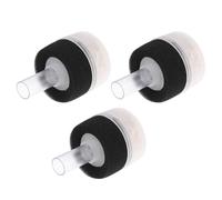 HINTRMENT 3pcs Aquarium Biochemical Sponge Filters Mini Cylindrical Fish Tank Biofilter with Plastic and Sponge Material for Water Purification in Aquariums
