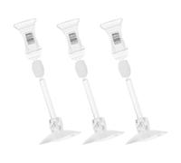 HINTRMENT 3pcs Aquarium Suction Cup Fish Feedr Clips Veggie Clips Abs Material for Fish Tanks Versatile and Promotes Varied Diet for Homes and Restaurants