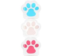HINTRMENT 3pcs Cat Claw Foundation Sponge Powder Puff Set Made of Soft Synthetic Sponge with Elastic Band, Gentle on Skin and Makeup Applicator for Professionals and Beginners