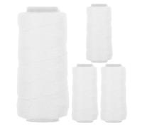 HINTRMENT 4 Spools Cotton Thread for Face Hair Removal Epilator Convenient and Suitable for Skin Types for Facial Hair at Home or Travel