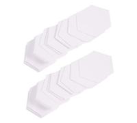 HINTRMENT 400pcs Hexagon Paper Piecing Shapes Templates Paper Piecing Quilting Templates White Precise Cutting Versatile Material Compatibility for Crafting DIY Patchwork Sewing Projects