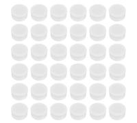 HINTRMENT 40Pcs Rotating Nail Charms Plastic Bearings Full Wrap Design White Stylish High-Speed Smooth Rotation DIY Creativity Booster for Nail Art Projects