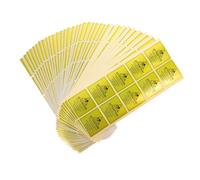 HINTRMENT 450pcs Static Warning Stickers Electrostatic Devices Decals Yellow Paper Labels with Obvious Warning Practical Design for Electronic Products and Circuit Boards