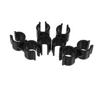 HINTRMENT 4Pcs Broom Hook Dustpan Broom Cleaning Connection Clip Plastic Deformation-Resistant Pressdown Mechanism Connector for Household Sweeping