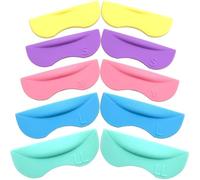 HINTRMENT 5 Pairs Eyelash Perming Curler Silicone Eyelash Lift Tool Comfortable to Touch Not Easy to Break Light in Weight Fit Most Eye Shapes for Salons and Personal Use