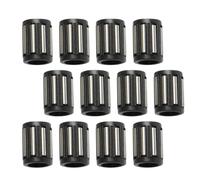HINTRMENT 50pcs Full Complement Drawn Cup Caged Needle Roller Bearings Open End with Thin-wall Outer Ring for High Dynamic Load Applications in Automotive Industrial Equipment