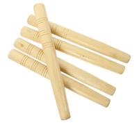 HINTRMENT 5pcs Replacement Spade Handle with Wooden Handle, Easy to Replace Farm Tool Accessory for Sickles and Hoes, Comfortable to Hold Garden Accessories Made of Sturdy Wood