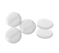 HINTRMENT 5pcs Soft Rounded Makeup Applicators for Setting Powder Translucent Velvet Makeup Tools for Girl Woman