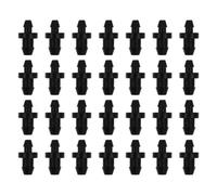 HINTRMENT 60pcs Plastic 1/4 Irrigation End Plugs for Drip Irrigation Systems, Firm and Non-Leakage Design, Block The Hole Effectively, Suitable for Home Gardening and Agricultural Production