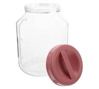 HINTRMENT 6l Fermenting Pickle Jar Household Pickling Jar Plastic Large Capacity Design Airtight Seal for Home Fermentation
