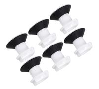 HINTRMENT 6pcs Plastic Sink Stoppers Drain Plugs for Laundry Sink and Kitchen, Prevents Unwanted Items from Going down The Drain, Easy to Fetch, Suitable for Washing Dishes and Bathroom Use