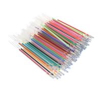 HINTRMENT 84pcs Drawing Doodling Pen Refills Plastic Assorted Color Gel Pen Replacement Refills with High Color Rendering Flows Evenly for Office and School Use