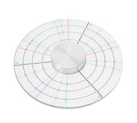 HINTRMENT Acrylic Clay Pottery Dividing Template Tool for Precision and Accuracy Measuring, Sturdy Clay Equal Dividing Disc for Pottery Artists on The Go