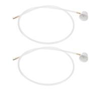 HINTRMENT Aerosol Plastic Air Replacement 2pcs Extension Can Hose for Cleaning, White Spray Bottle Accessory with Odour Elimination and Extended Lifespan Conditioner Suitable for Stores