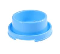 HINTRMENT Ant Proof Pet Food Tray for Cats and Dogs, Blue Plastic Circle Bowl with Smooth Surface and High Wear Resistance, for Small Puppies and Ordinary Domestic Cats Random Color