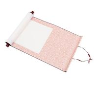 HINTRMENT Blank Calligraphy Scroll Made of Chinese Xuan Paper and Rice Paper Rolling Design for Running Calligraphy and Home Decoration with Storage Box Included