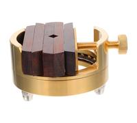 HINTRMENT Brass Seal Carving Bed Gold Wood Stamp Engraving Tool makes it easy to fix the seal or stone-fastening, DIY