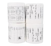 HINTRMENT Chemical Physics Formula Printed High School Chemistry and Physics Formulas Design 4 Rolls Toilet Paper Set, Decorative Home and Hotel Tissue Paper