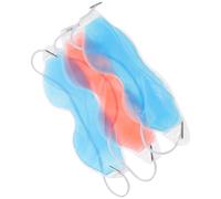 HINTRMENT Cooling Eye Gel Mask for Therapy at Home or Anytime Anywhere Random Color 3pcs Cold Compress and Relieving Dry Eyes, Made of PVC and Gel for Better Sleep
