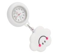 HINTRMENT Creative Nursing Pocket Watch Telescopic Hanging Nurse Watch Silicone for Nurses Doctors Shift Work