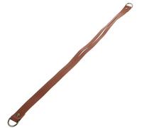 HINTRMENT Curtain Tie Back Curtain Holder Pu Leather Alloy Sturdy Practical Modern Style for Living Room Bedroom