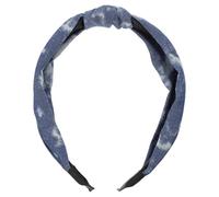 HINTRMENT Denim Cloth Knot Hairband Wide Brim Headband for Women Practical Fabric Design Comfy to Wear Suitable for Yoga and Eating