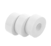 HINTRMENT Disposable Collar Tape for Shirts and Hats, White 2.5cm X 800cm, 3 Rolls Self-adhesive Sweat-absorbing Collar Protector Strips to Prevent Stains and Absorb Sweat for Men and Women
