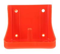 HINTRMENT Farm Salt Feeder Livestock Salt Block Feeder Holder for Livestock Farm Red Pe Feeding Tool Easy to Mount Save Time and Effort Suitable for Cattle and Poultry
