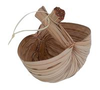 HINTRMENT Fruit Bowl Jelly Bowl Palm Leaf Dessert Tray Creative Southeast Asian Style Low Carbon for Cake