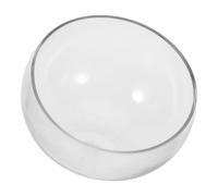 HINTRMENT Glass Planter Hydroponic Plant Vase Half round Glass Soilfree Hydroponic Method Easy Plant Care Modern Minimalist Style for Indoor Space and Home