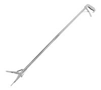 HINTRMENT Grabber Pickup Clip Stainless Steel Long Handle Foldable Picker for Bedridden Patients and the Elderly