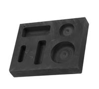 HINTRMENT Graphite Metal Casting Mold with Multihole Design and Even Smooth Surface, Boosting Production Speed and Optimising Oil Drainage for Efficient Metal Casting and Melting Silver
