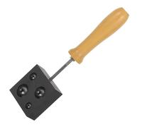 HINTRMENT Graphite Mold Half Sphere Design for Metal Casting and Smelting, User Friendly Tool Suitable for Wood and Food, for Personal Use and Artistic Needs, Size 19.5x5.5x2 Cm