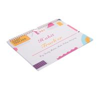HINTRMENT Habit Tracker Habit Planner A4 Paper Simple Design Lightweight Mood Tracker Undated Daily Planner for Teachers and Office Workers