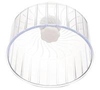 HINTRMENT Hamster Running Wheel Hamster Silent Healthy Exercise without Burrs Plastic round Creative Design Simple Colour High-end Pet and Little Mice