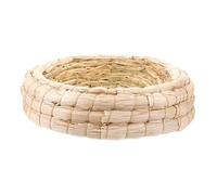HINTRMENT Handwoven Straw Bird Nest for Birds and Pets, Natural Breeding Nest Washable and Easy to Maintain Features, for Craft Projects and Home Decorating