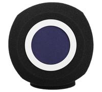 HINTRMENT High Density Foam Microphone Isolation Shield with Pop Filter Noise Cancellation Windscreen for Clear Audio Recording Lightweight Portable Ball Cover Sponge for Live Streaming