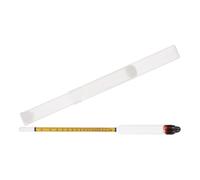 HINTRMENT High-Precision Distilling Hydrometer Meter for Alcohol Content Tester and Brewing with Yellow Scale, Lightweight and Resistant to Damage Baijiu Whiskey Home